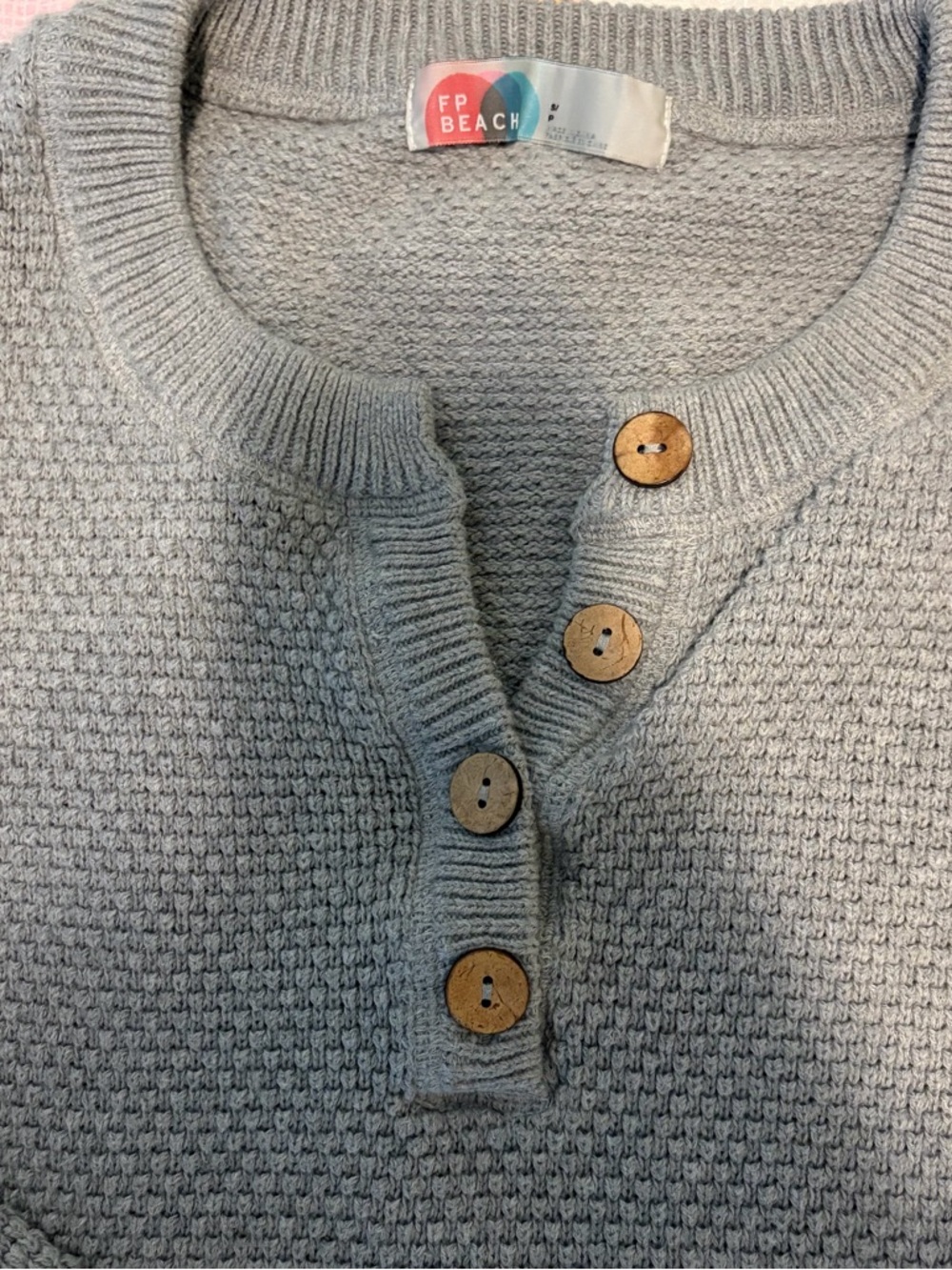 Free People Light Heather Grey Hailee Sweater Set - Picture 3 of 12